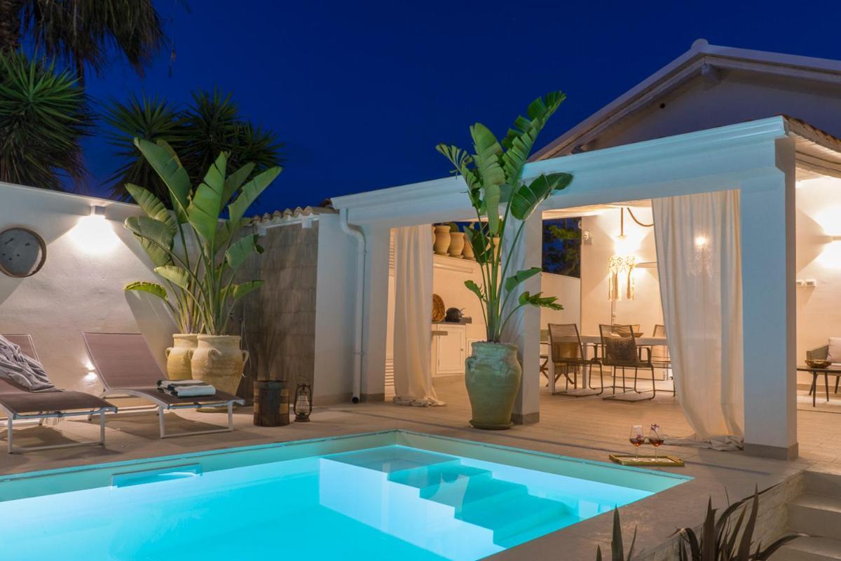 Villa Delle Palme Con Piscina Privata Santa Maria Del Focallo Zewnętrze zdjęcie